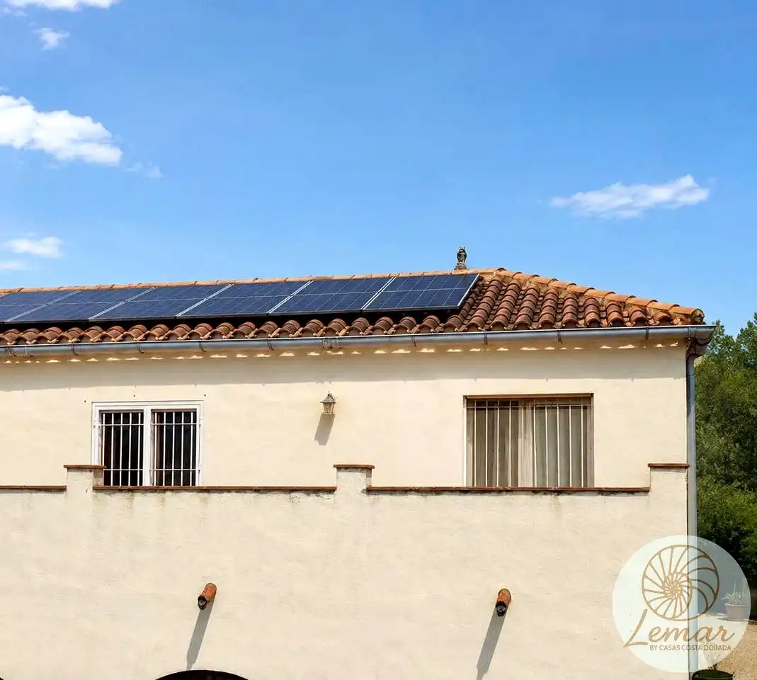 Außenansicht von Country house zum Verkauf in L'Ametlla de Mar  mit Klimaanlage, Heizung und Privatgarten