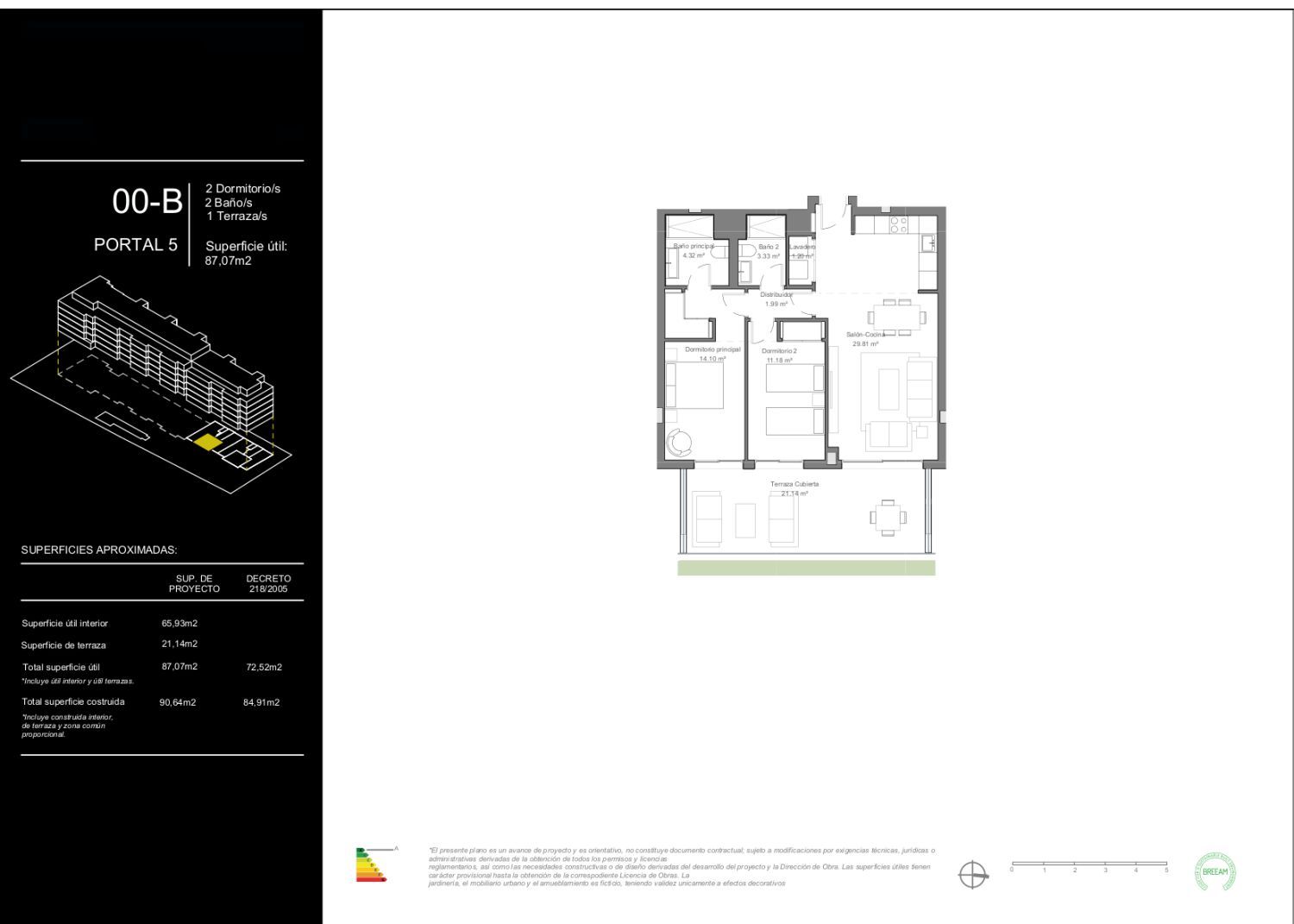 Piso en venta en Torremolinos con Aire acondicionado, Calefacción y Terraza