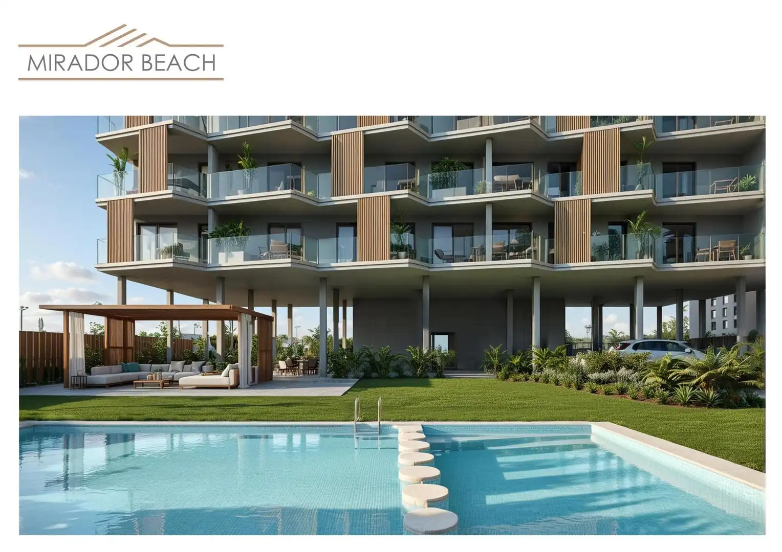 Vista exterior de Apartament en venda en Moncofa amb Aire condicionat, Calefacció i Jardí privat