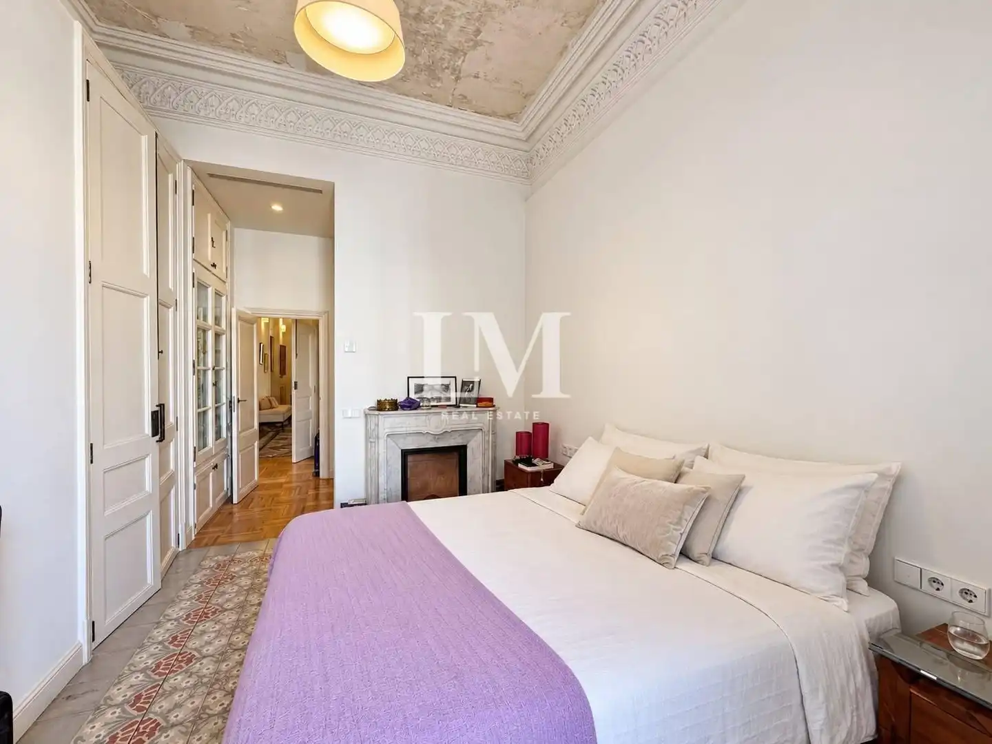 Dormitori de Apartament de lloguer en Eixample