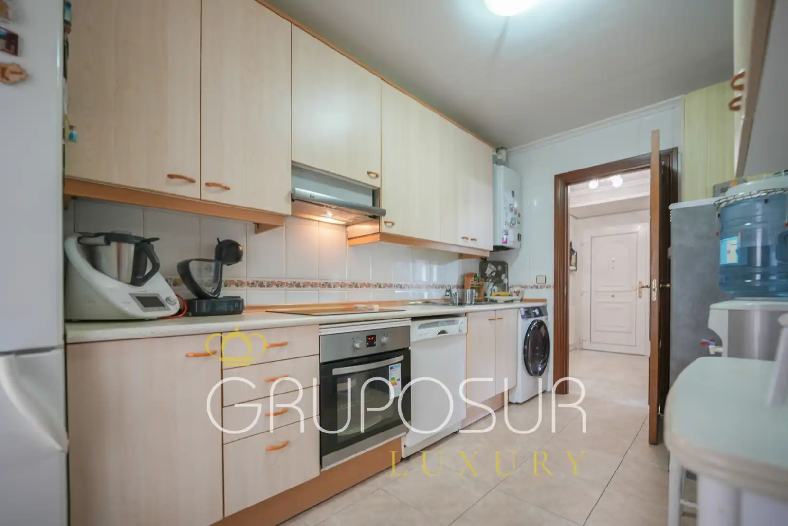 Cocina de Casa adosada en venta en Arroyo de la Encomienda con Calefacción, Jardín privado y Parquet