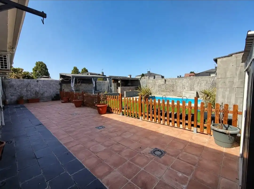 Terrassa de Casa adosada en venda en Illescas amb Aire condicionat, Calefacció i Jardí privat
