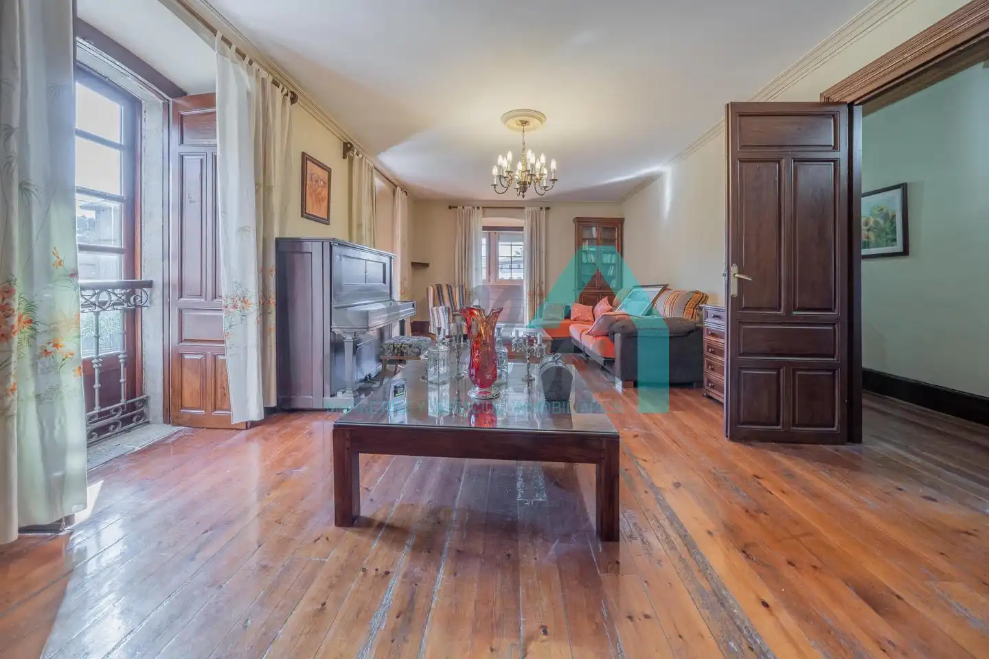 Dining room of Houses for sale in Pravia  with Heating, Private garden and Parquet flooring