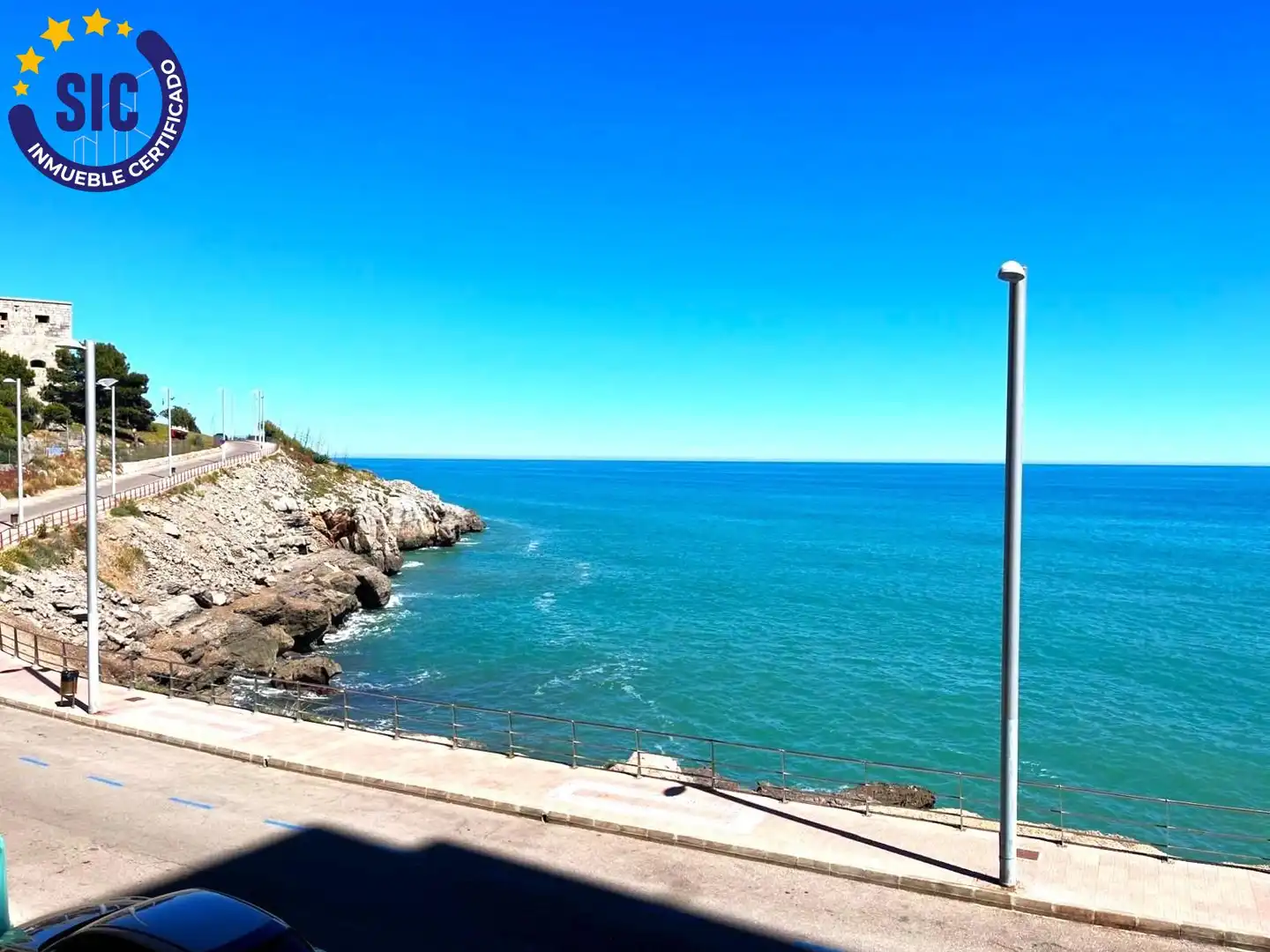 Außenansicht von Wohnungen zum Verkauf in Oropesa del Mar / Orpesa mit Klimaanlage, Terrasse und Möbliert