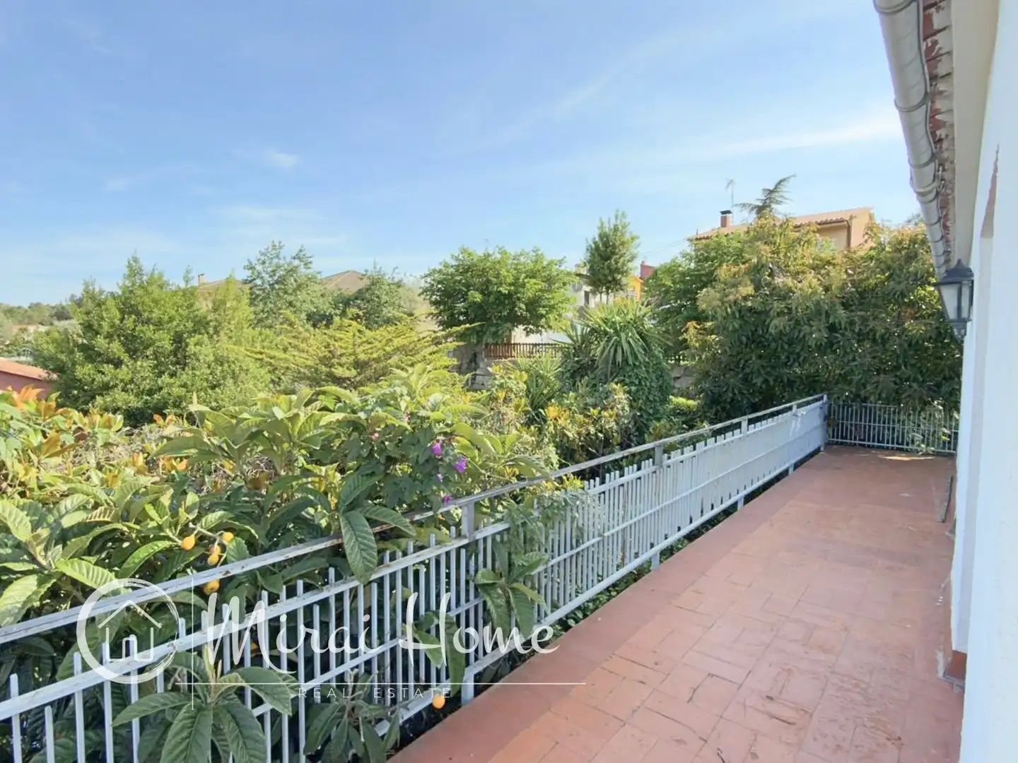 Terrassa de Casa o xalet en venda en Santa Eulàlia de Ronçana amb Calefacció, Jardí privat i Parquet