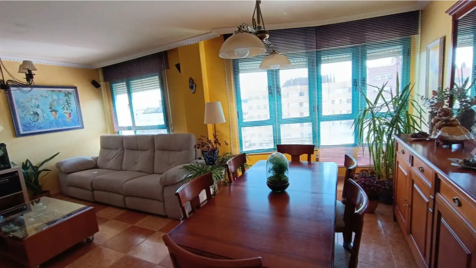 Esszimmer von Wohnung zum Verkauf in Valladolid mit Heizung, Privatgarten und Abstellraum