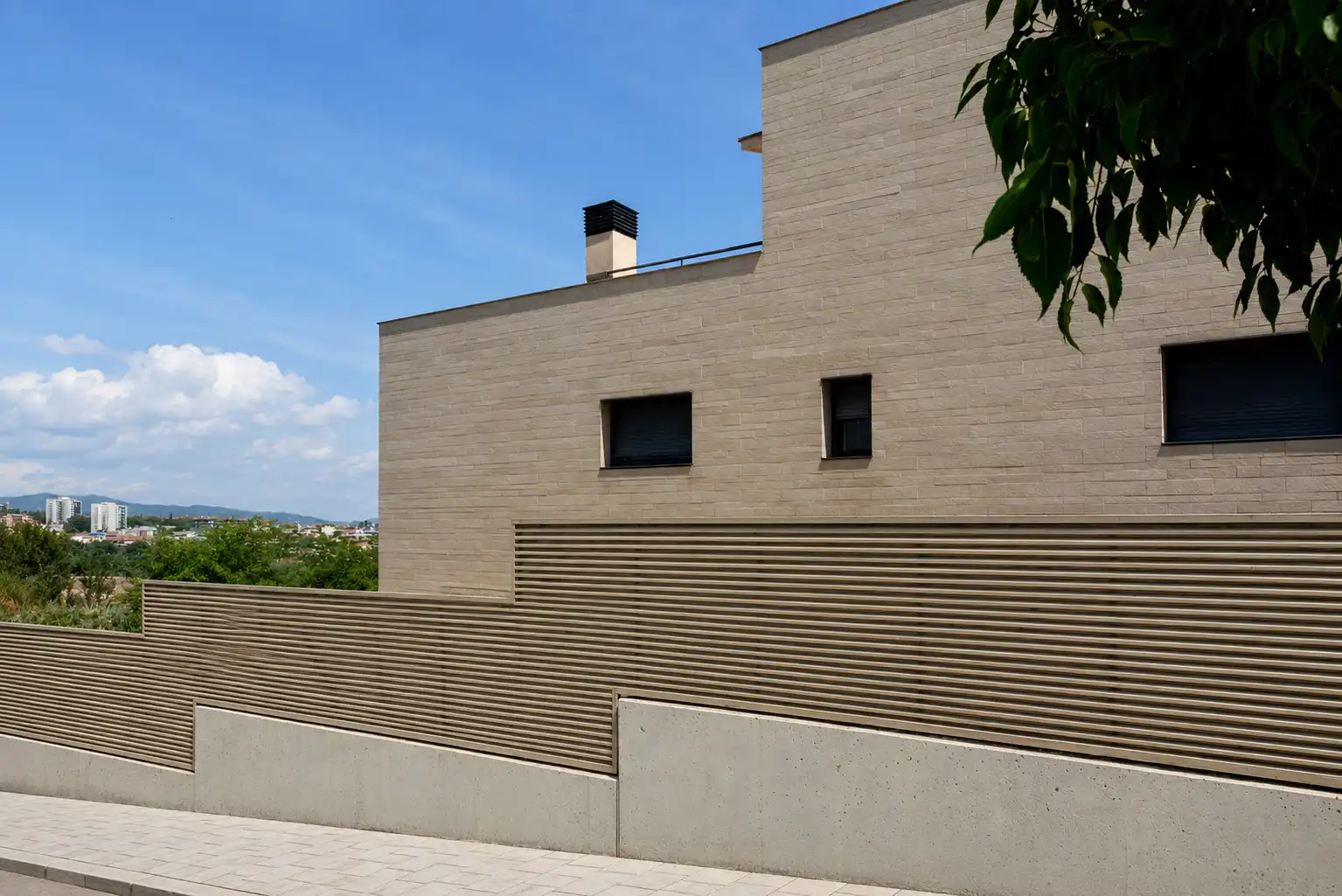 Exterior view of Detached homes for sale in Sant Quirze del Vallès  with Heating, Private garden and Terrace