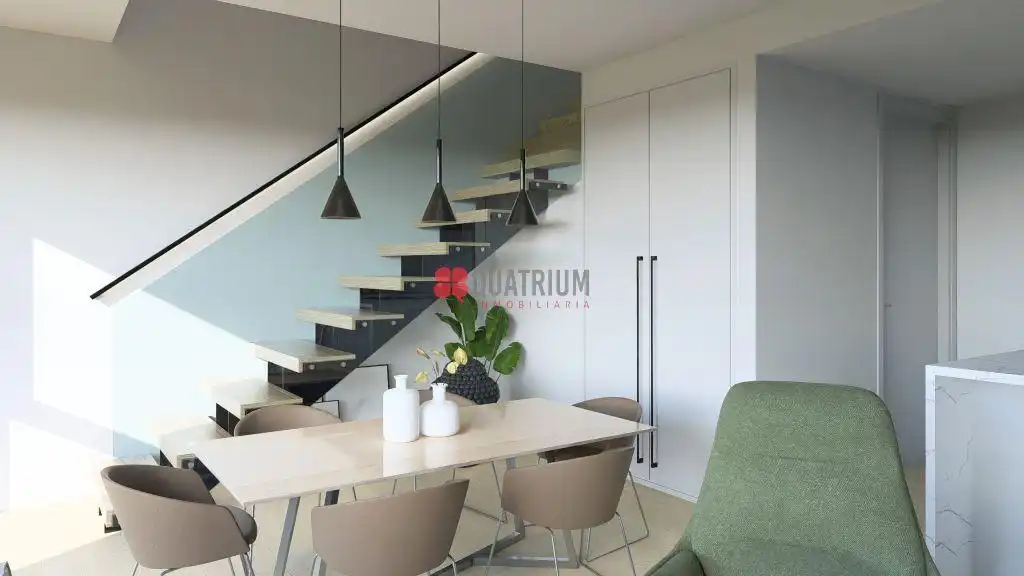Comedor de Dúplex en venta en Santiago de Compostela 