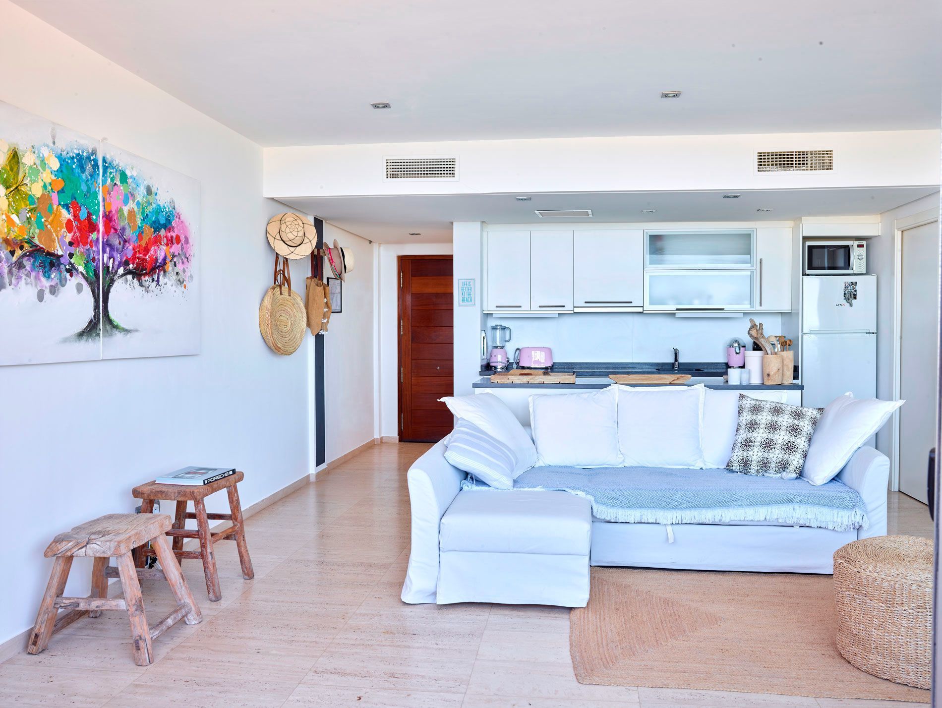 Sala de estar de Apartamento en venta en Sant Josep de sa Talaia con Aire acondicionado, Calefacción y Terraza