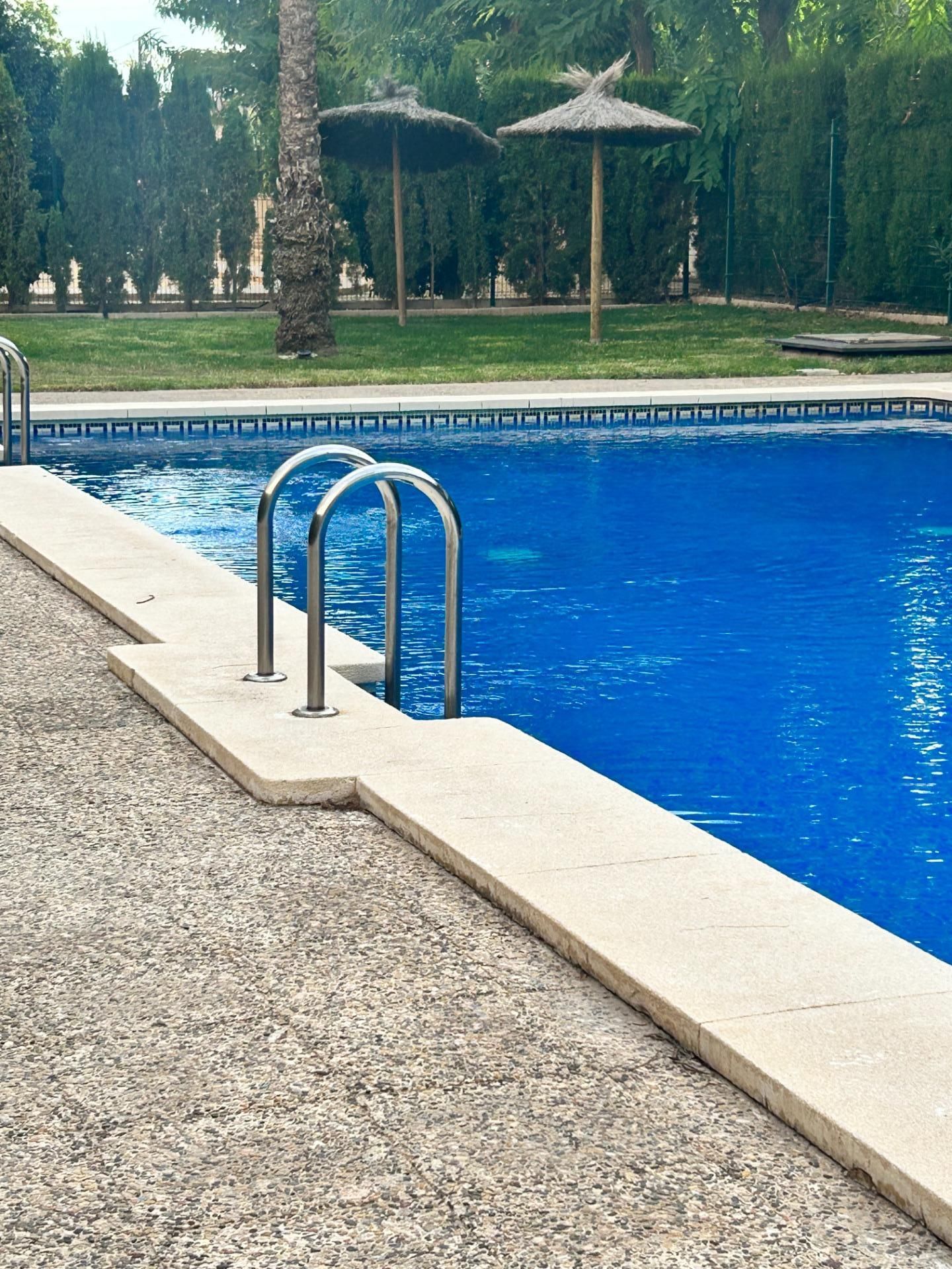 Swimming pool of Flat for sale in  Murcia Capital  with Air Conditioner, Heating and Private garden