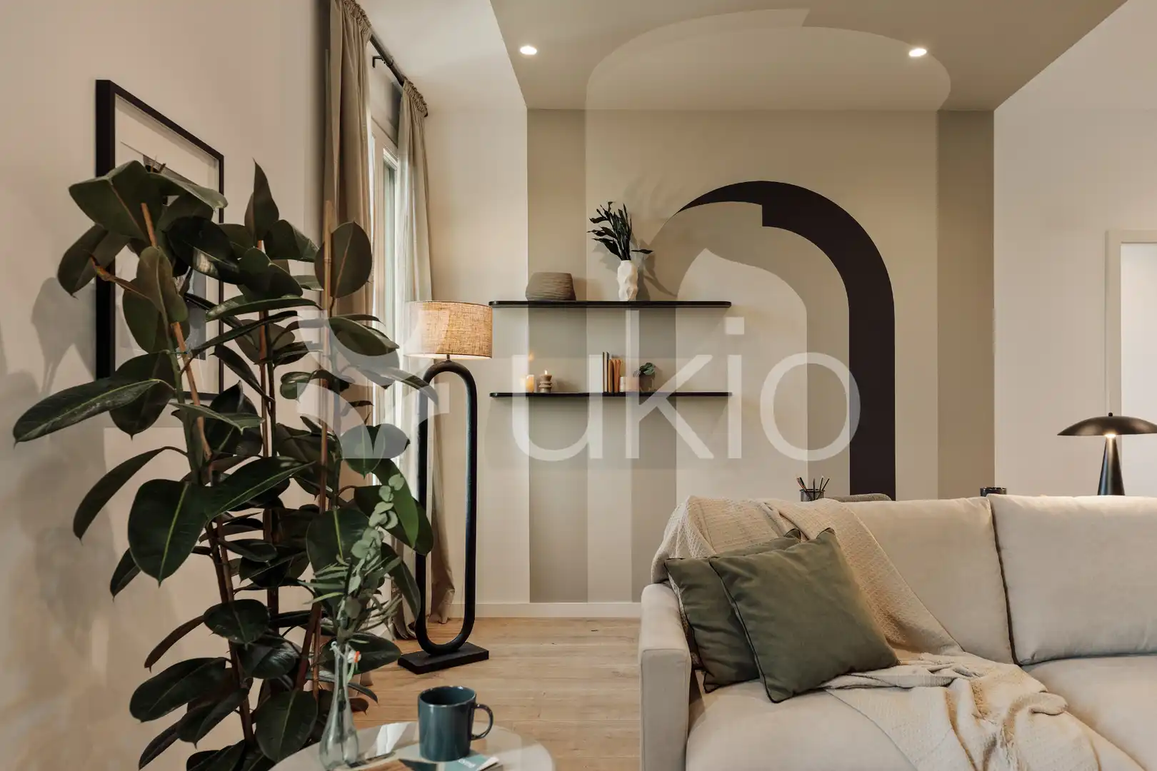 Apartamento con terraza en alquiler en Gran Via de les Corts Catalanes, imagen 12