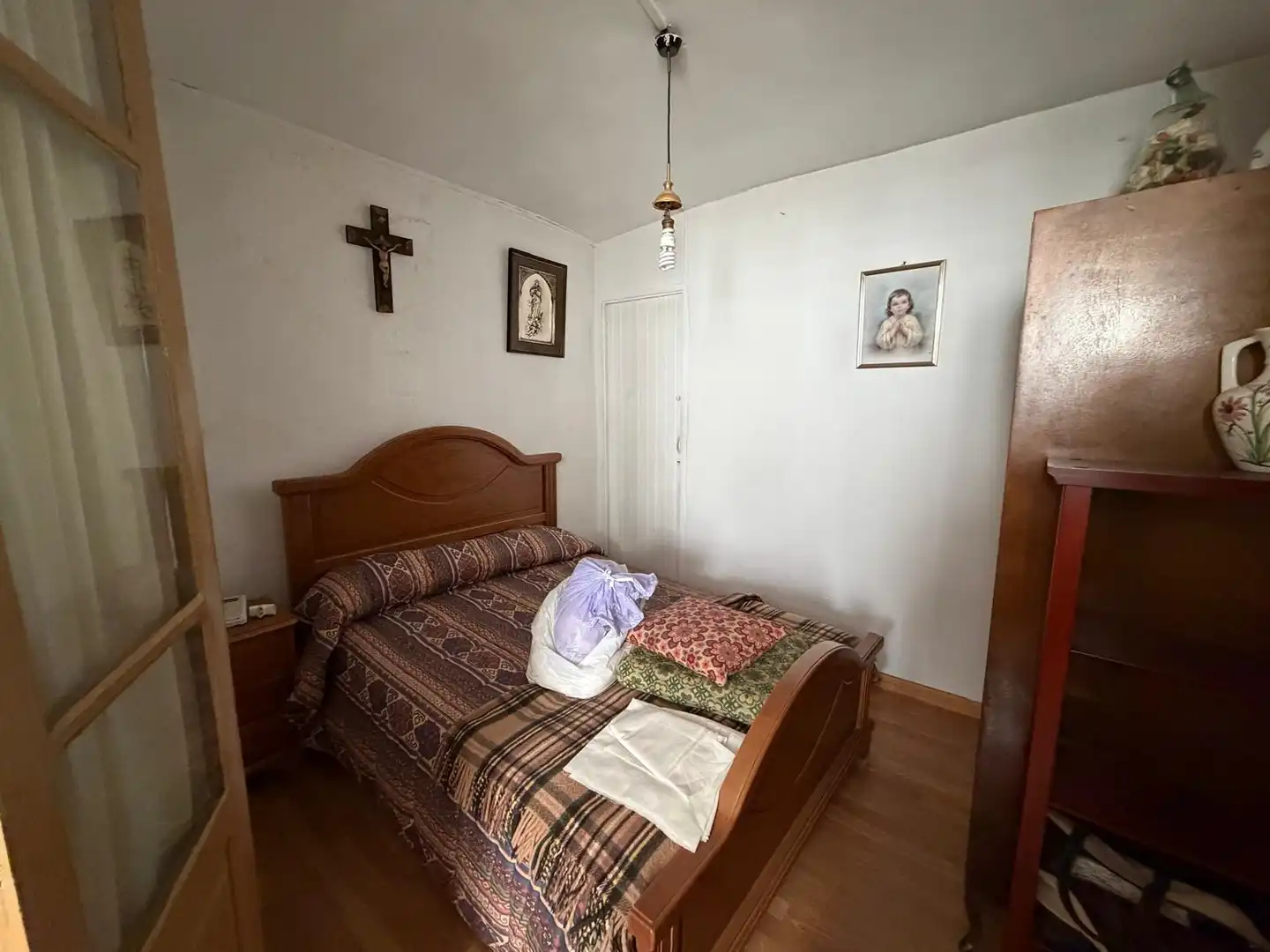Habitación de Casa adosada en venta en A Pobra de Trives  con Amueblado, Lavadora y Microondas