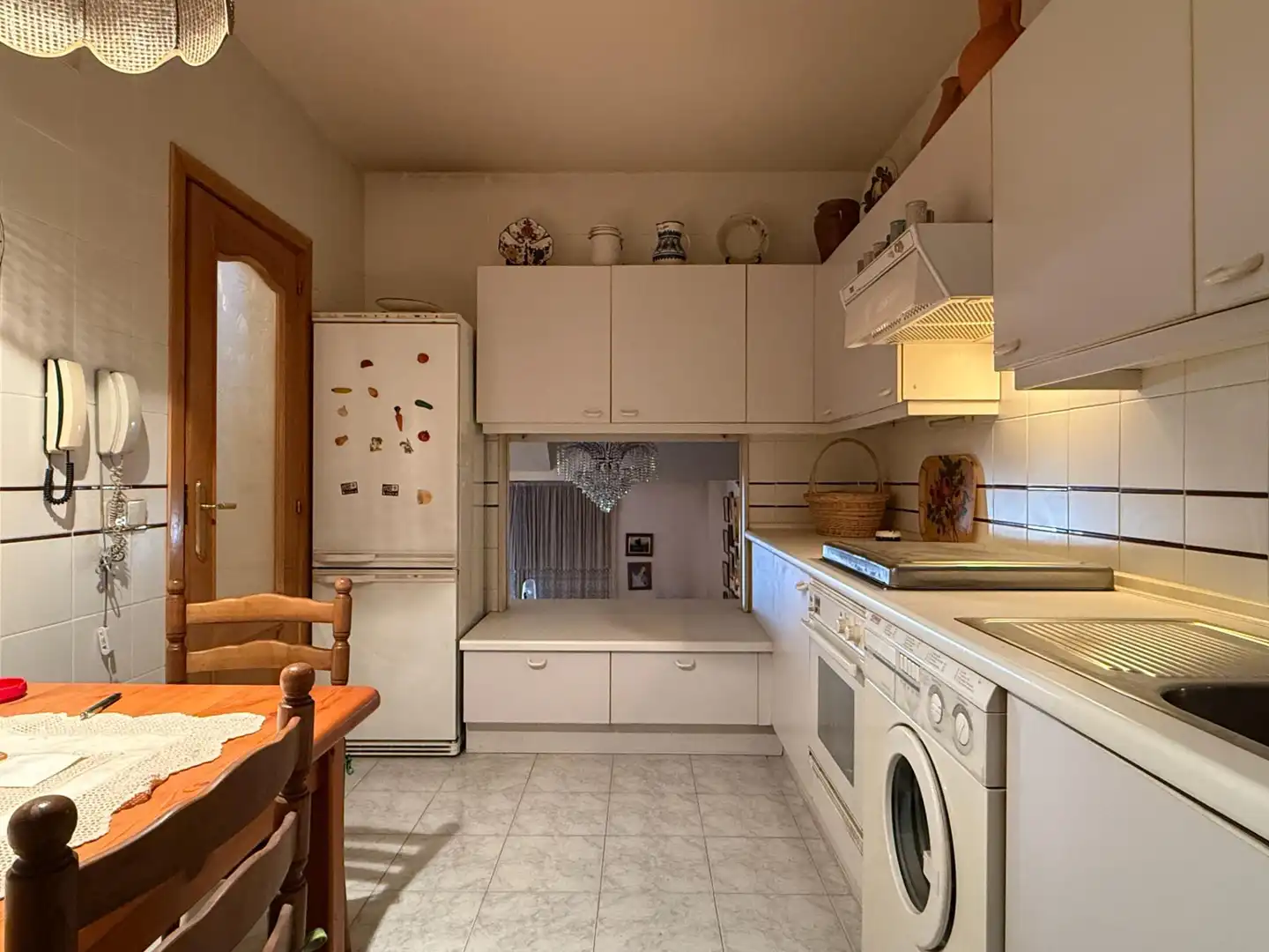Cocina de Casa adosada en venta en Guadalajara con Calefacción, Terraza y Amueblado