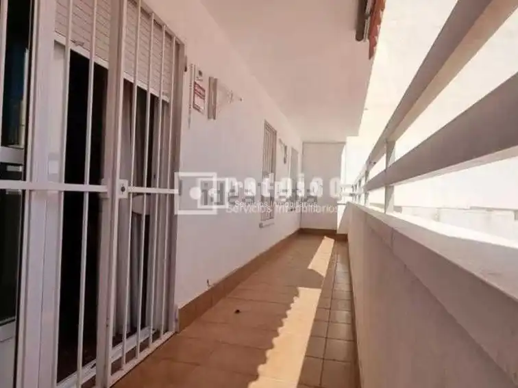 Vista exterior de Piso de alquiler en Málaga con Terraza y Amueblado