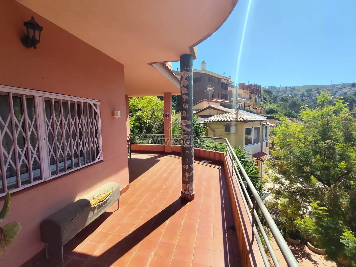 Vista exterior de Casa adosada en venta en Vallirana con Calefacción, Jardín privado y Terraza