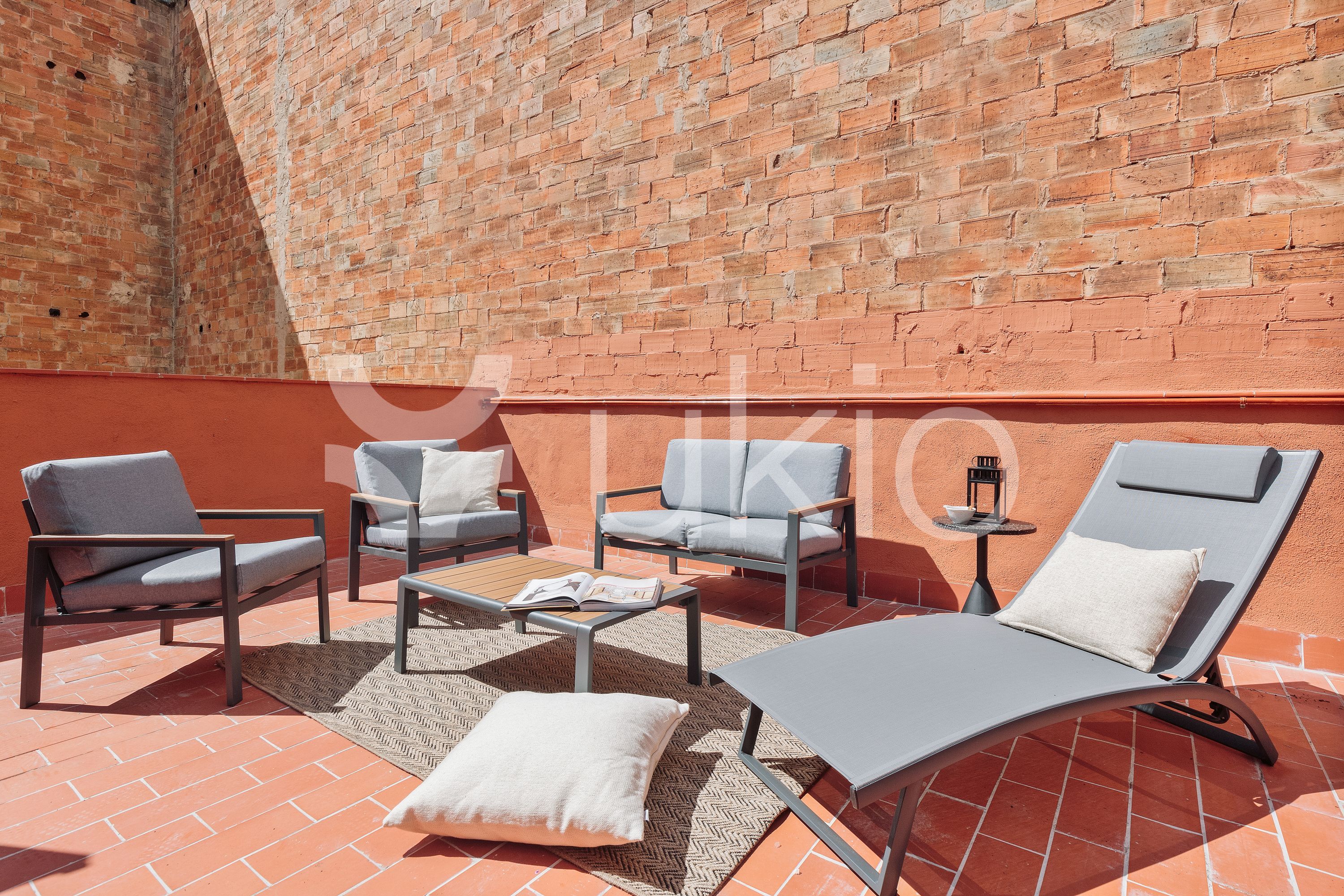 Terrassa de Àtic de lloguer en  Barcelona Capital amb Aire condicionat, Calefacció i Terrassa