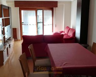 Living room of Flat to rent in Salamanca Capital  with Heating, Parquet flooring and Terrace