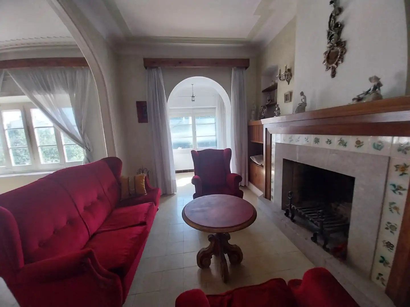 Sala de estar de Casa adosada en venta en Bellcaire d'Empordà con Trastero y Amueblado