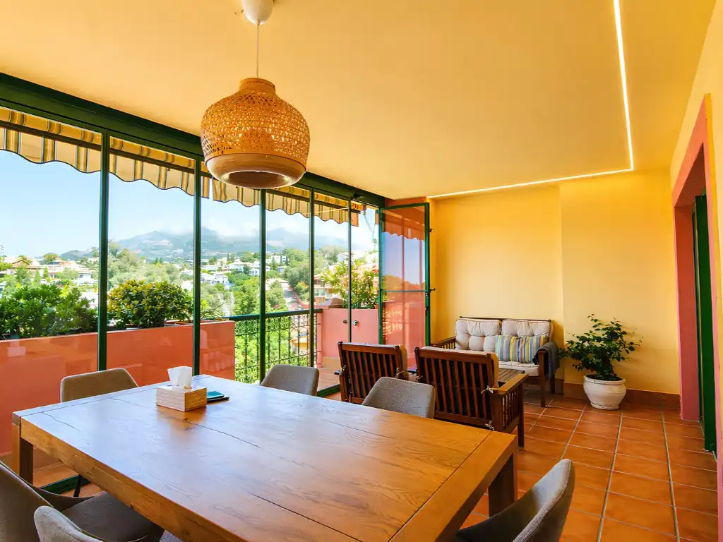 Terrace of Flat for sale in Fuengirola  with Heating, Terrace and Swimming Pool