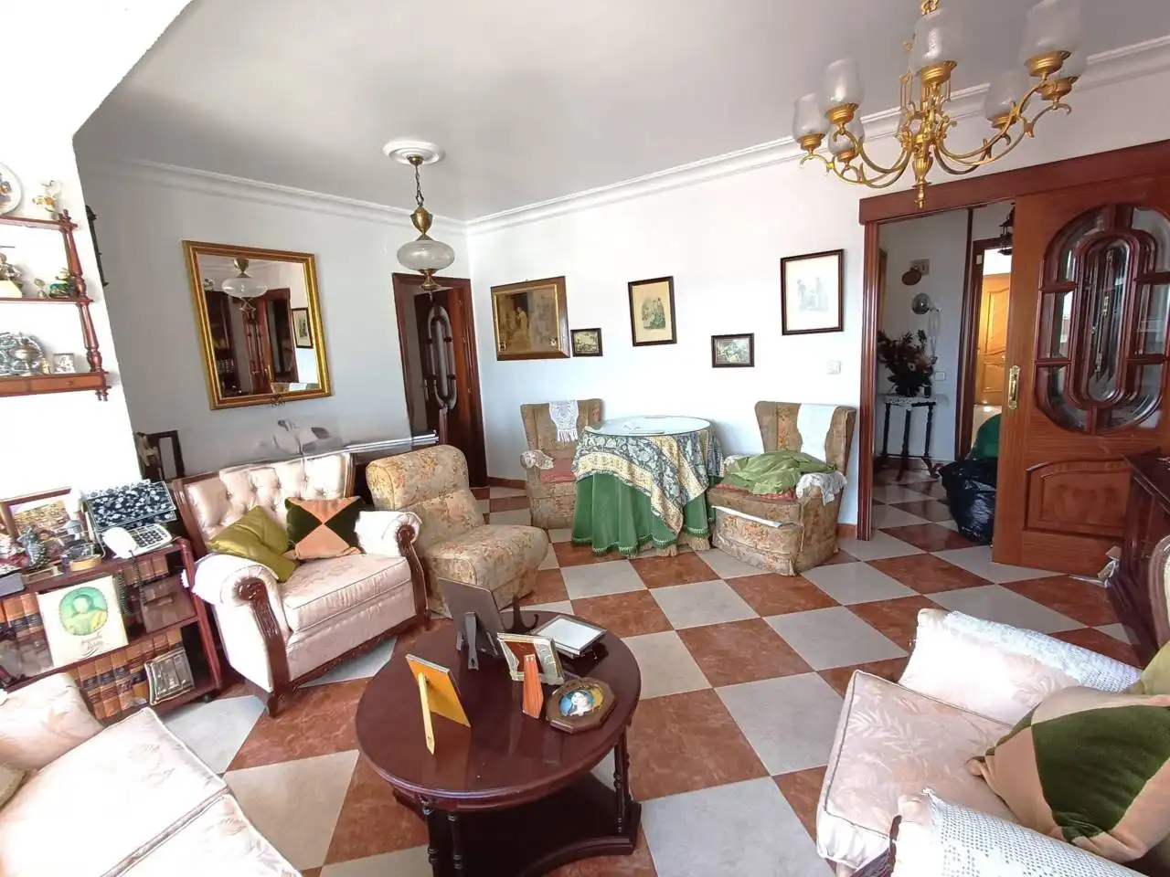 Wohnzimmer von Wohnung zum Verkauf in Huelva mit Klimaanlage