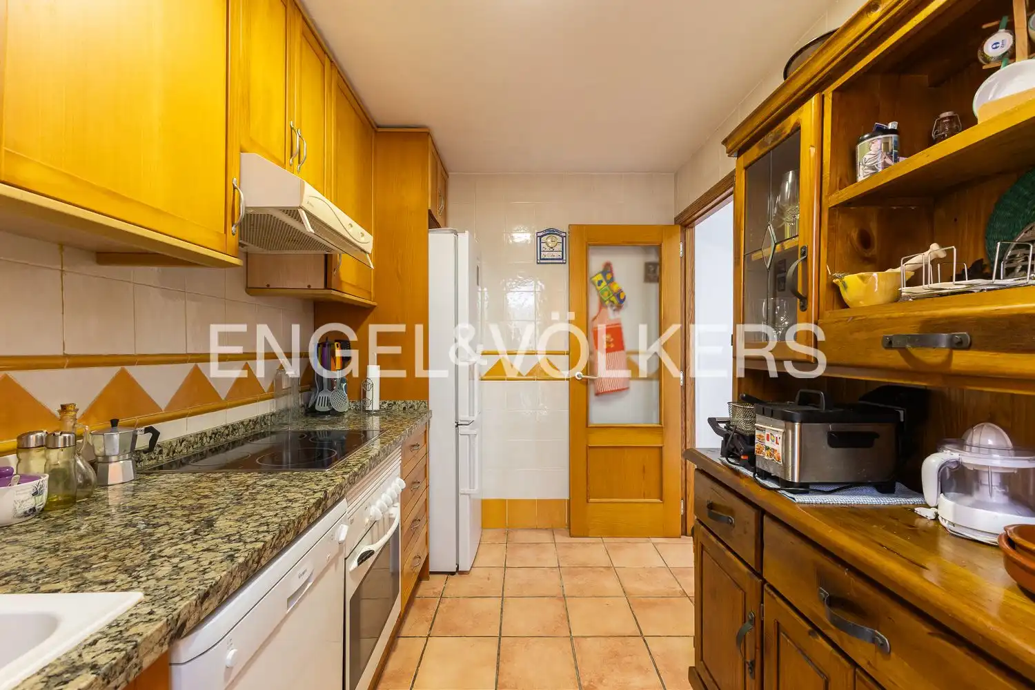 Cocina de Casa o chalet en venta en Cullera con Aire acondicionado, Calefacción y Jardín privado