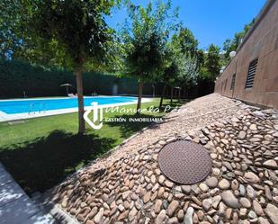 Garden of Flat to rent in Cáceres Capital  with Air Conditioner and Terrace