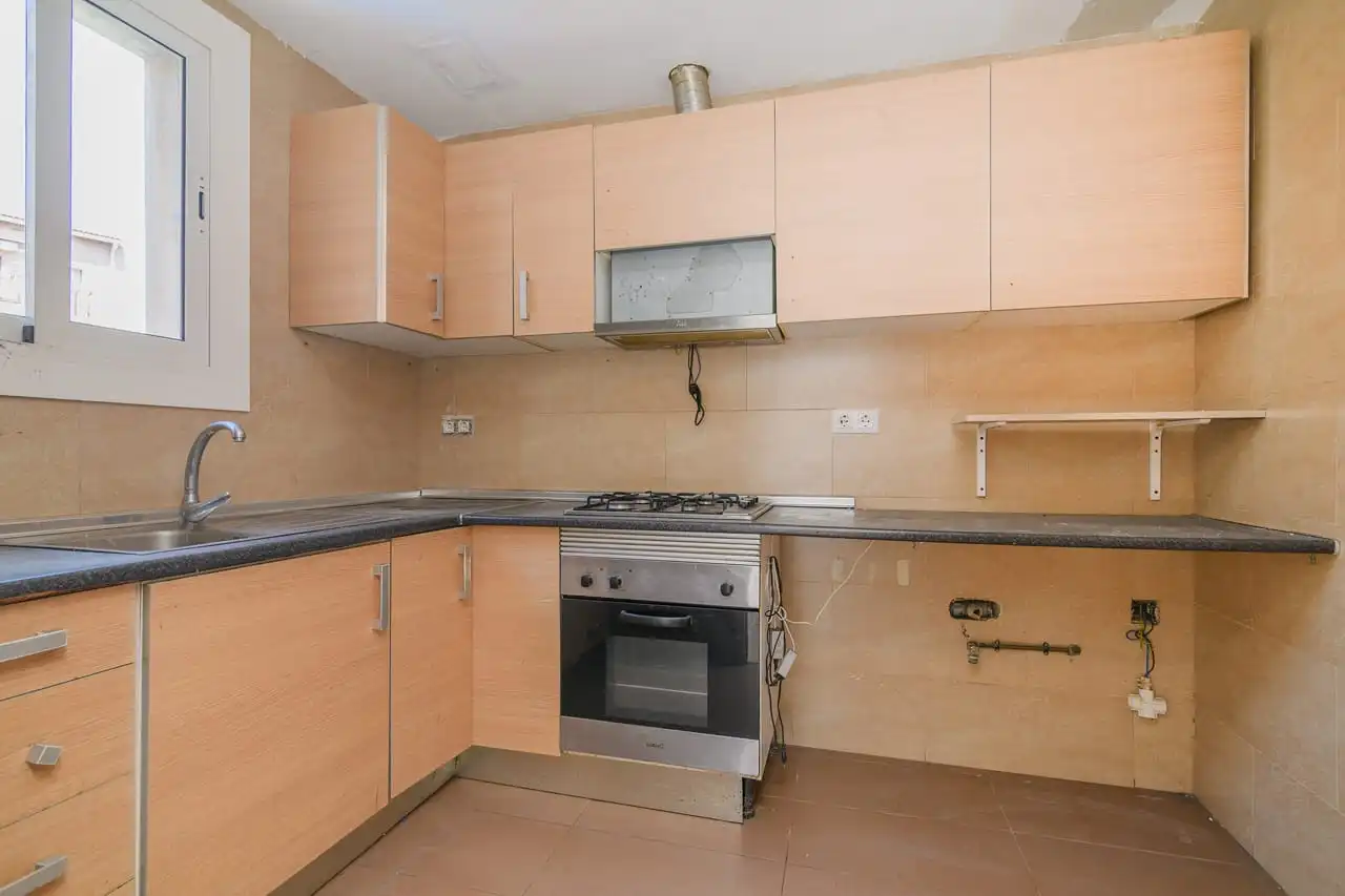 Cocina de Ático en venta en Barcelona con Parquet, Terraza y Trastero