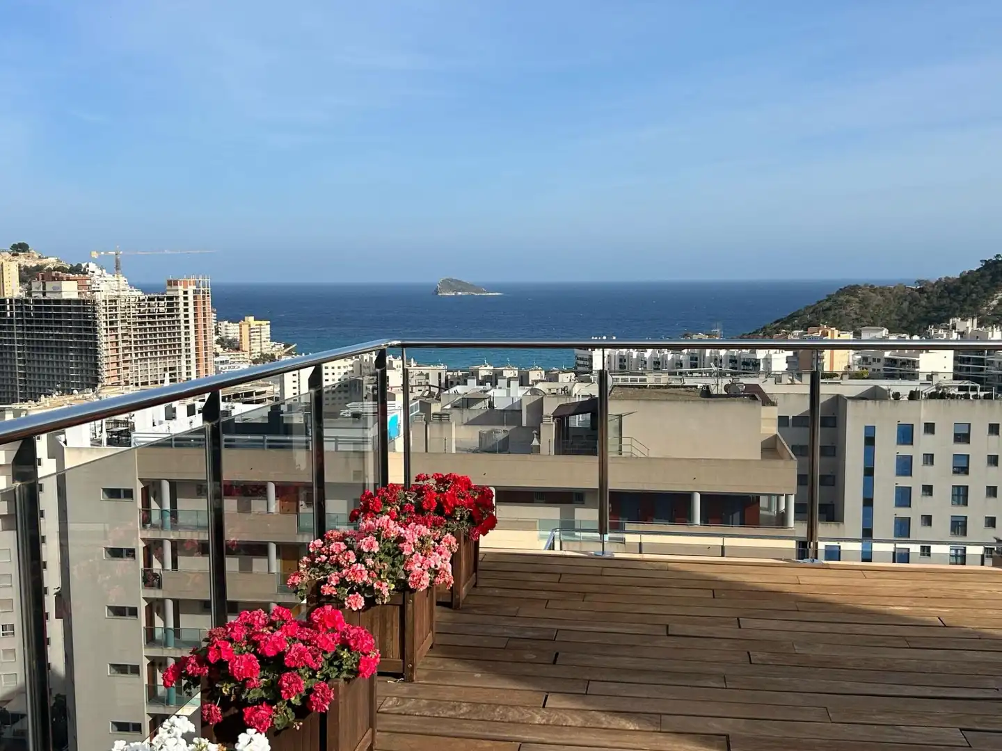 Terrassa de Àtic en venda en Benidorm amb Aire condicionat, Jardí privat i Terrassa