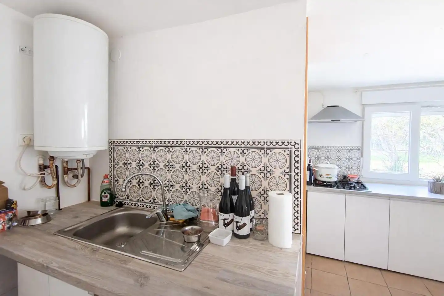 Cuina de Apartament en venda en Oliva amb Aire condicionat, Terrassa i Traster