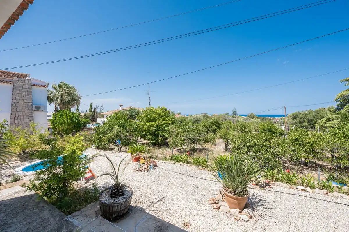 Garden of Houses for sale in Dénia  with Heating and Furnished