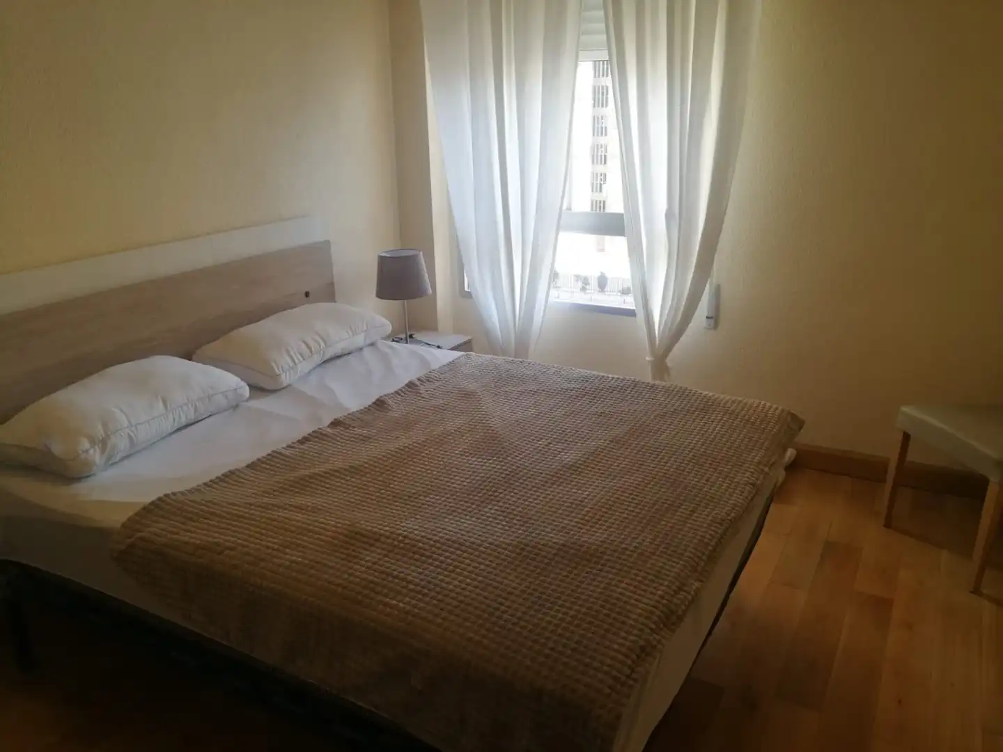 Bedroom of Flat for rent in Murcia  with Air Conditioner, Terrace and Furnished