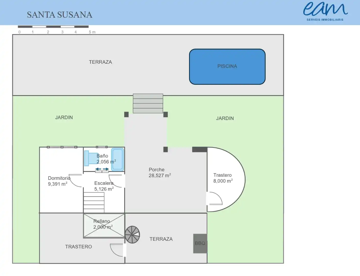 Houses for sale in Santa Susanna  with Air Conditioner, Heating and Private garden