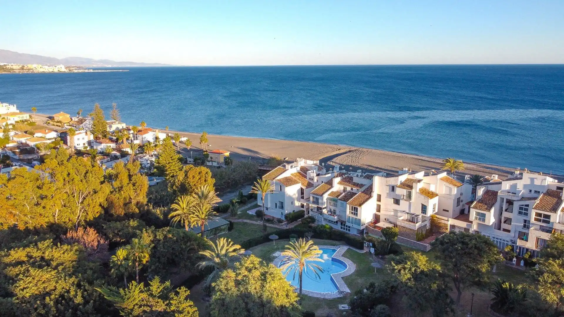 Exterior view of Detached homes for sale in Estepona  with Air Conditioner, Heating and Terrace