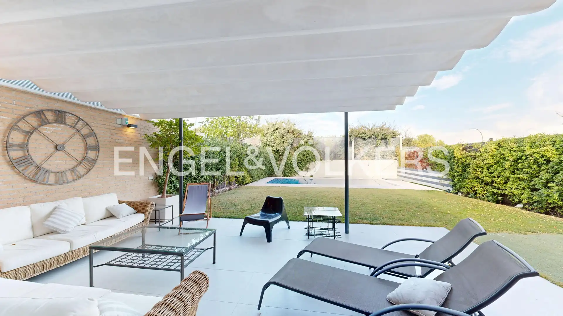 Terraza de Casa o chalet en venta en Madrid con Aire acondicionado, Calefacción y Jardín privado