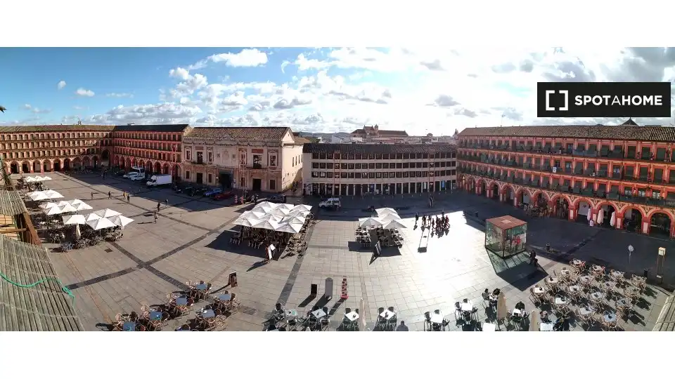 Außenansicht von Wohnung zur untervermieten in Córdoba mit Klimaanlage, Terrasse und Möbliert
