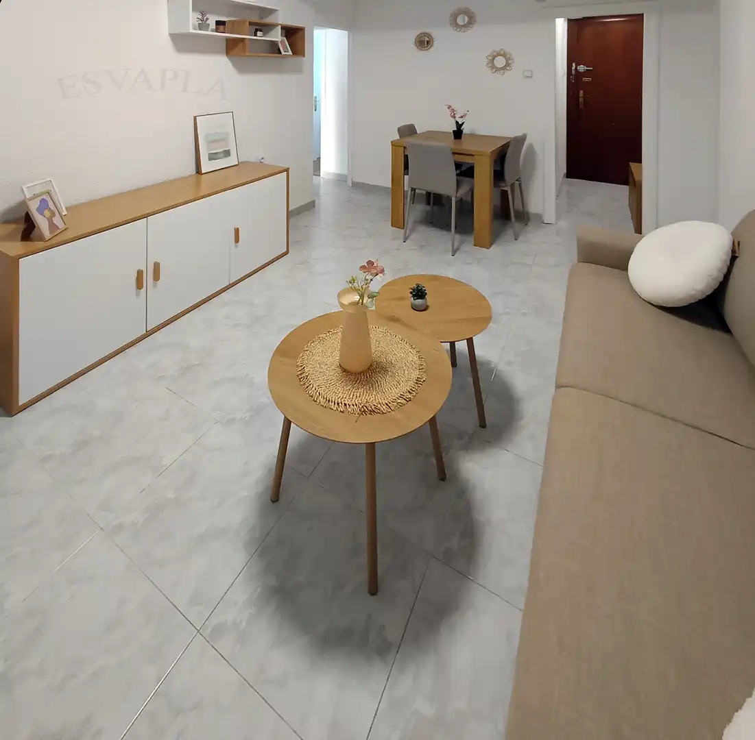 Wohnzimmer von Wohnung zur Miete in Alicante / Alacant mit Klimaanlage, Möbliert und Ofen