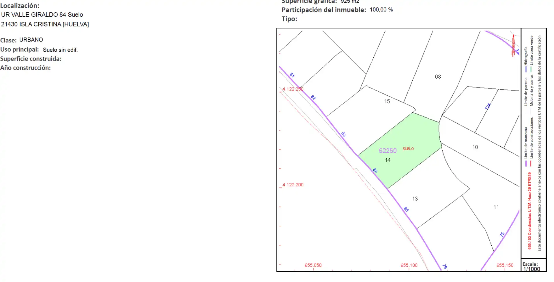 Residential for sale in Isla Cristina