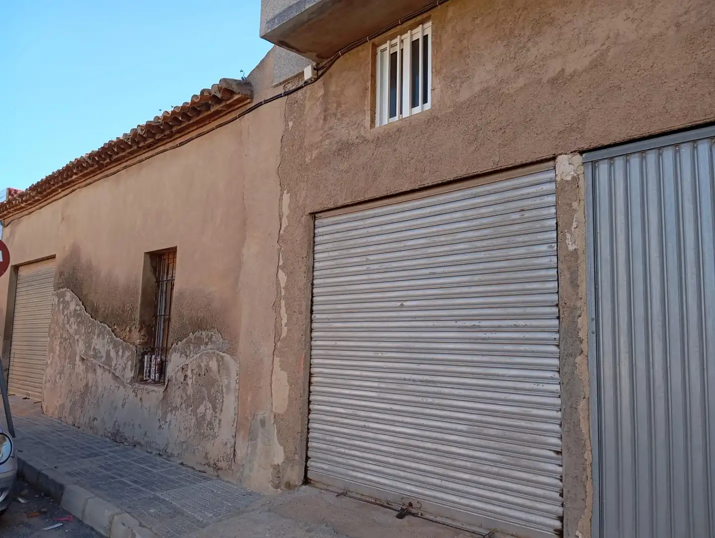 Vista exterior de Garaje en venta en Cartagena