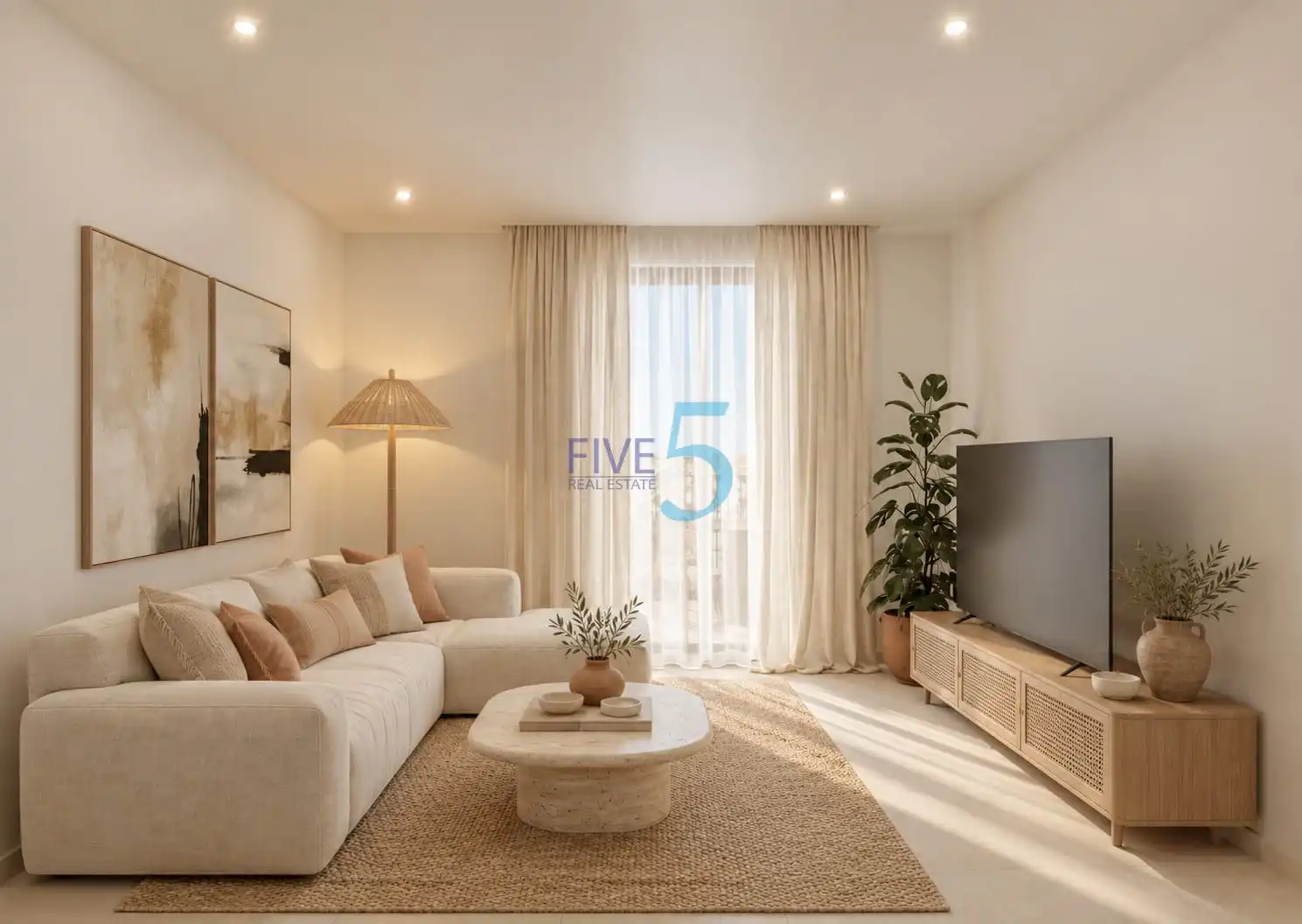 Sala de estar de Ático en venta en Santa Pola ciudad