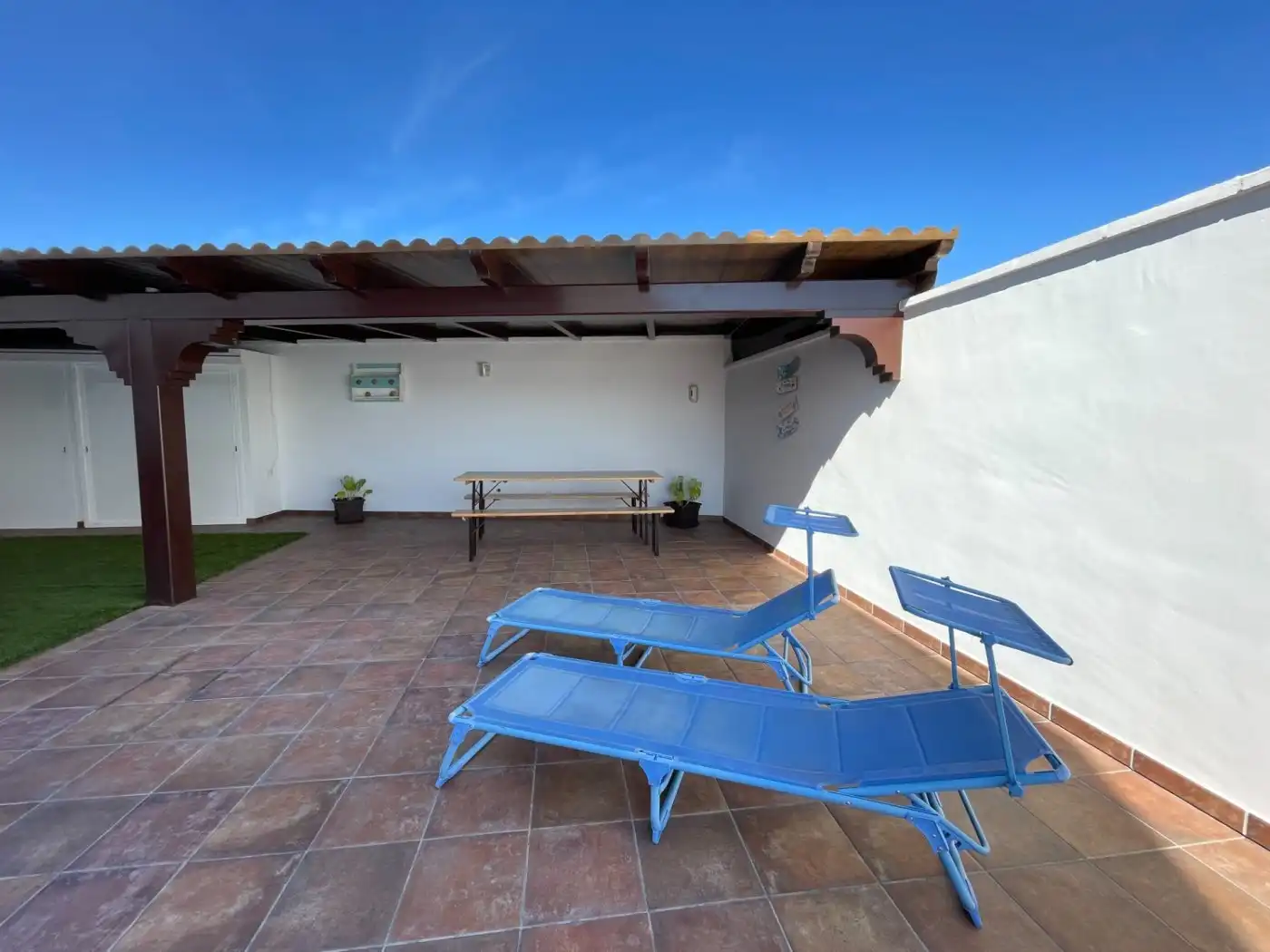 Terrassa de Casa adosada en venda en Sanlúcar de Barrameda amb Aire condicionat