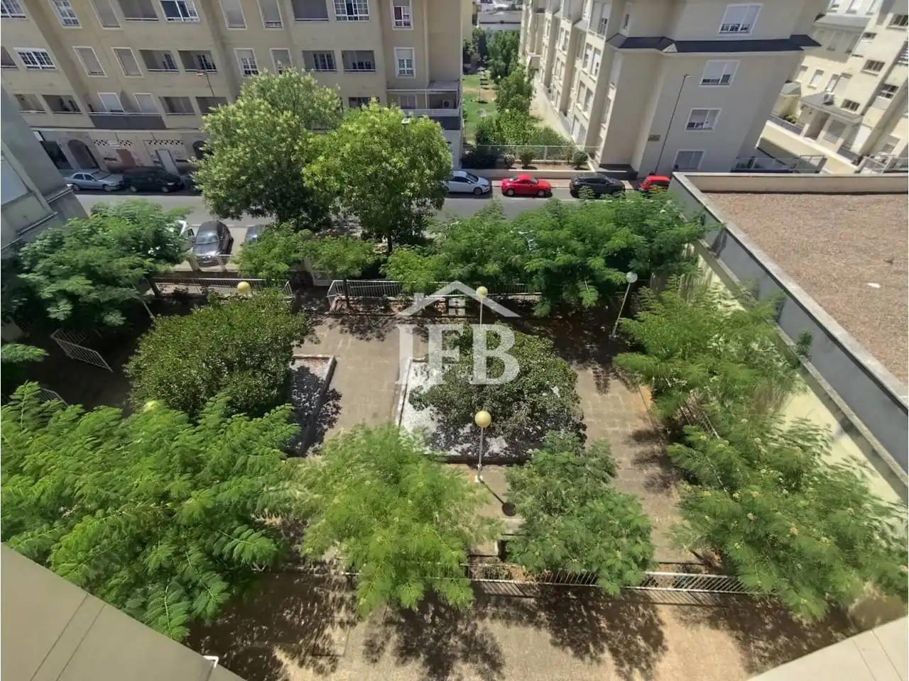 Exterior view of Flat for sale in Badajoz  with Air Conditioner, Heating and Storage room
