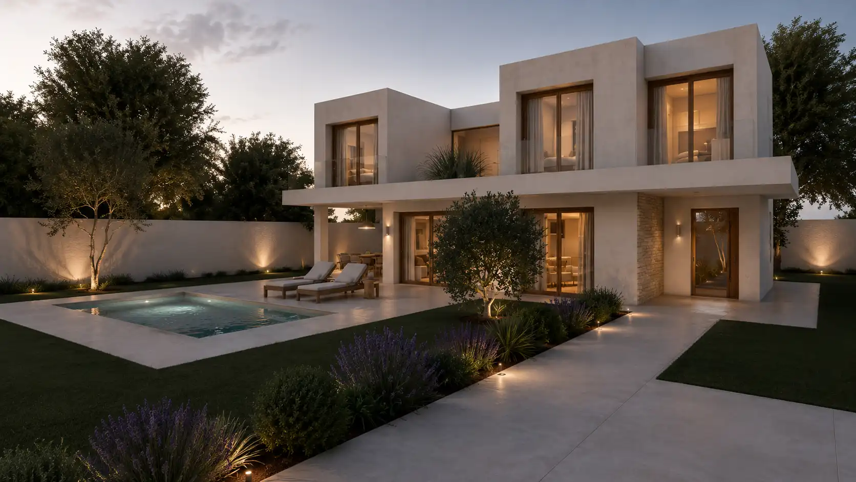 Vista exterior de Casa o xalet en venda en La Pobla de Vallbona amb Aire condicionat, Jardí privat i Terrassa