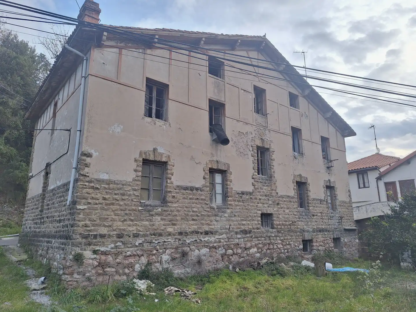 Vista exterior de Casa o chalet en venta en Zumaia con Jardín privado y Balcón