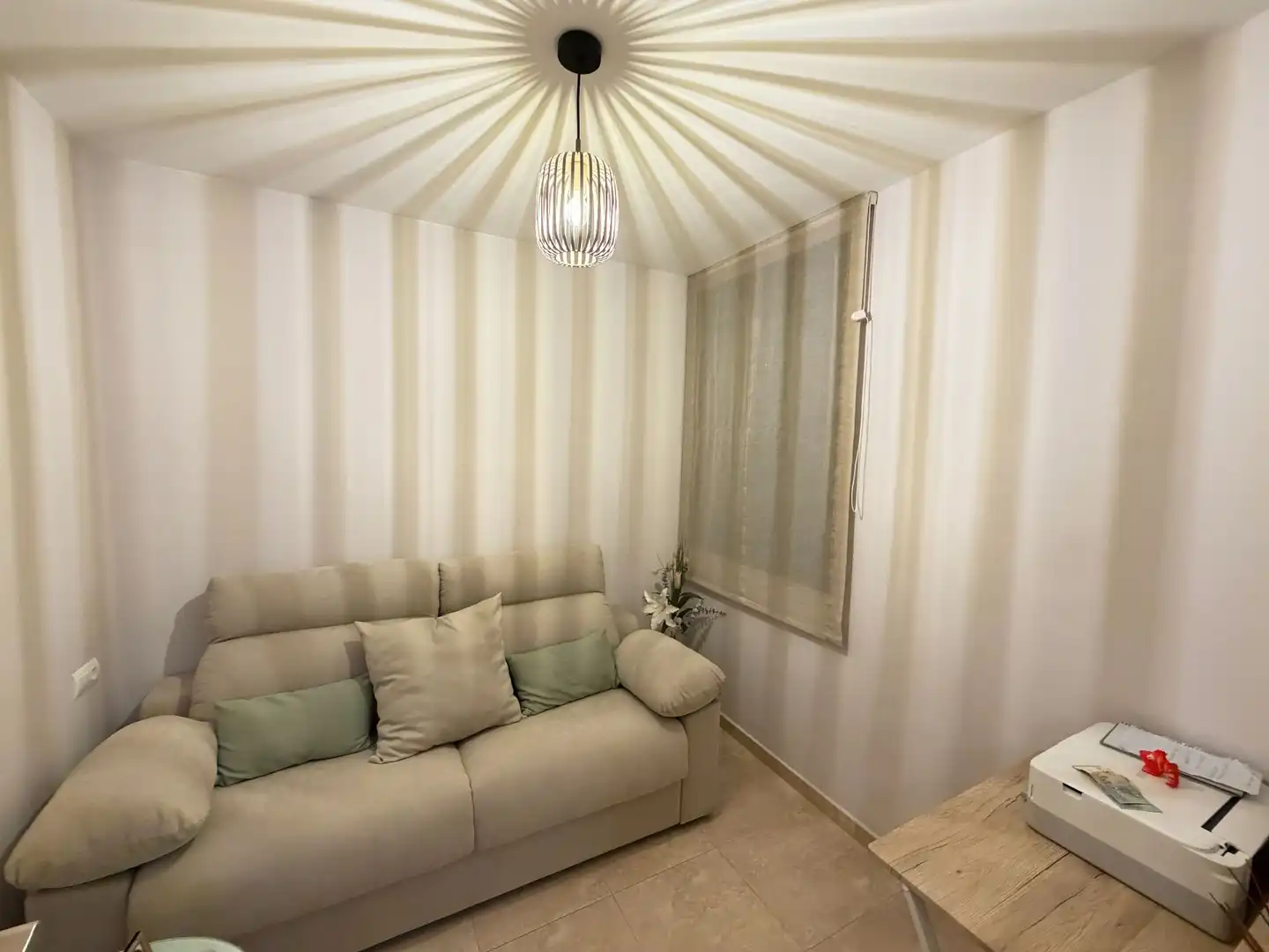Sala d'estar de Pis de lloguer en Tortosa amb Aire condicionat, Calefacció i Terrassa