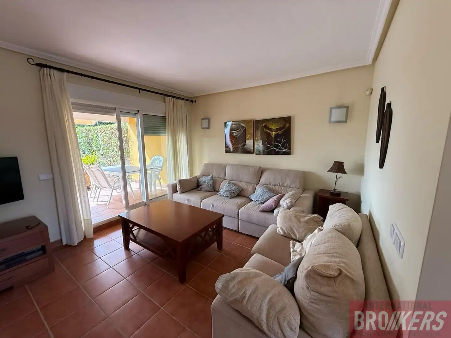 Sala de estar de Dúplex en venta en Vera con Aire acondicionado, Terraza y Piscina