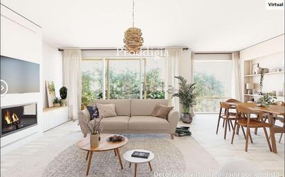Living room of Flat for sale in  Barcelona Capital  with Air Conditioner, Heating and Terrace
