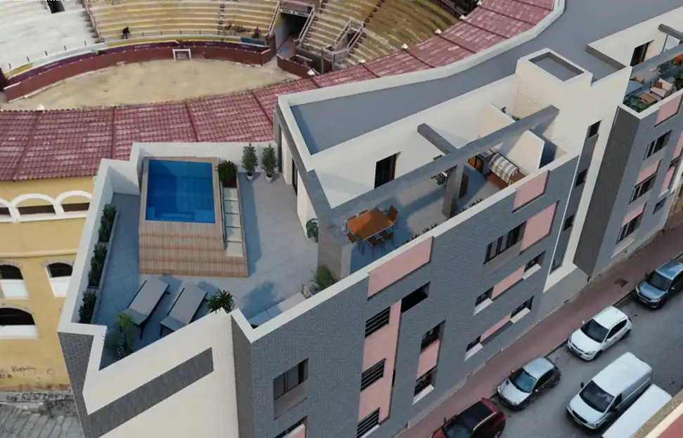 Piscina de Ático en venta en Cieza con Calefacción, Terraza y Piscina