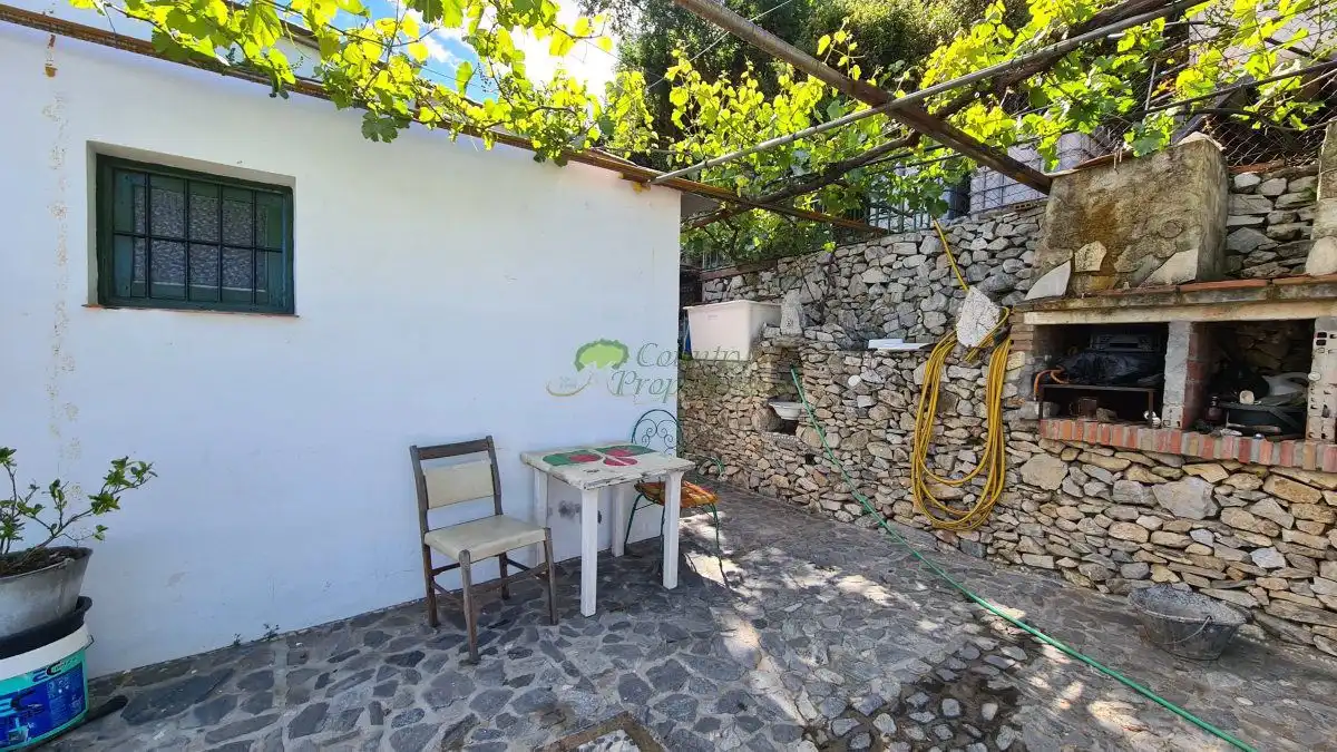 Terraza de Finca rústica en venta en Cómpeta con Jardín privado, Terraza y Trastero