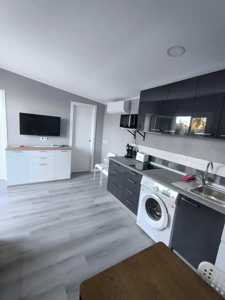 Kitchen of Houses for sale in Sanlúcar de Barrameda  with Air Conditioner and Furnished