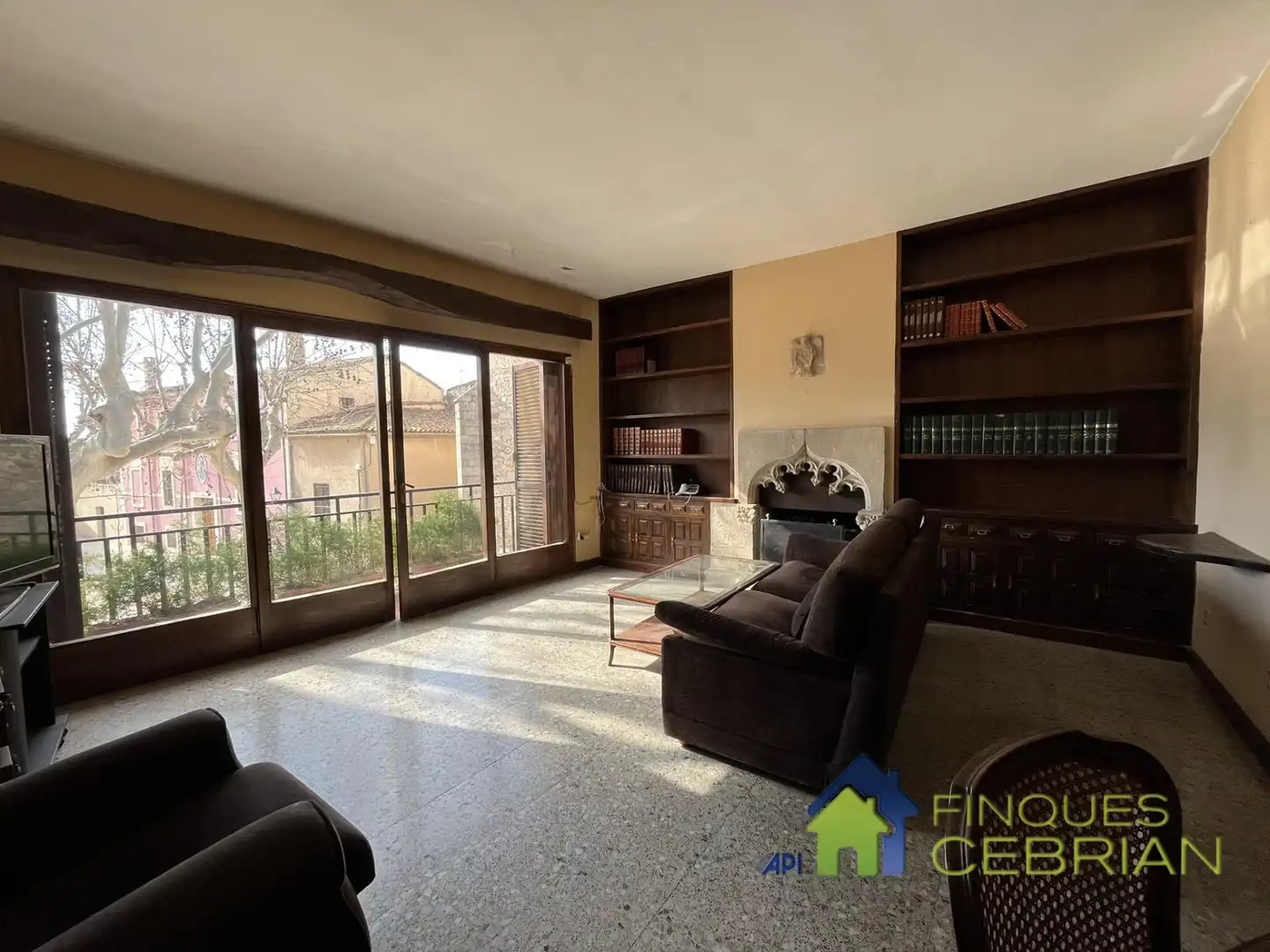 Sala de estar de Ático en venta en Alella con Calefacción